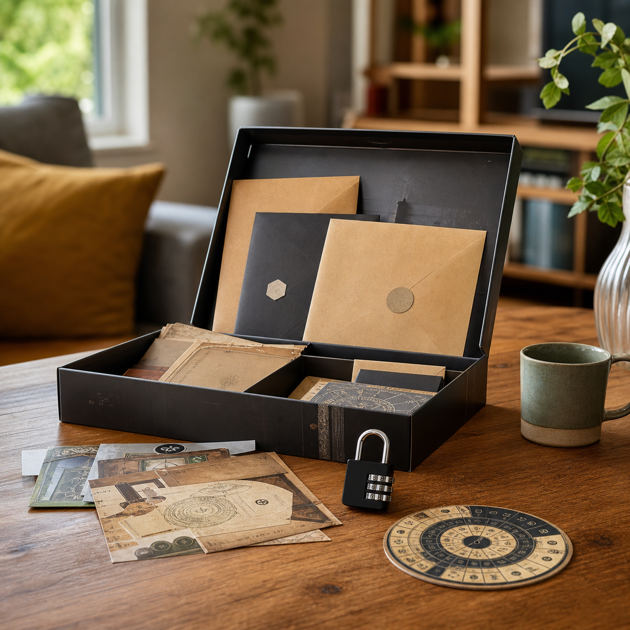 Escape spel voor een gezellige spelavond · Verjaardag voor je partner