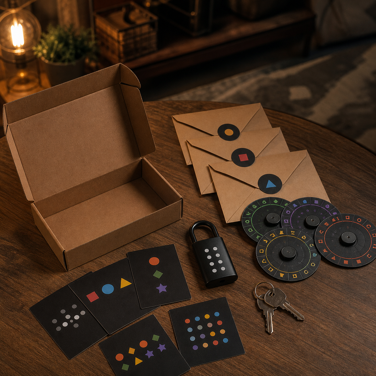 Escape room spel voor thuis