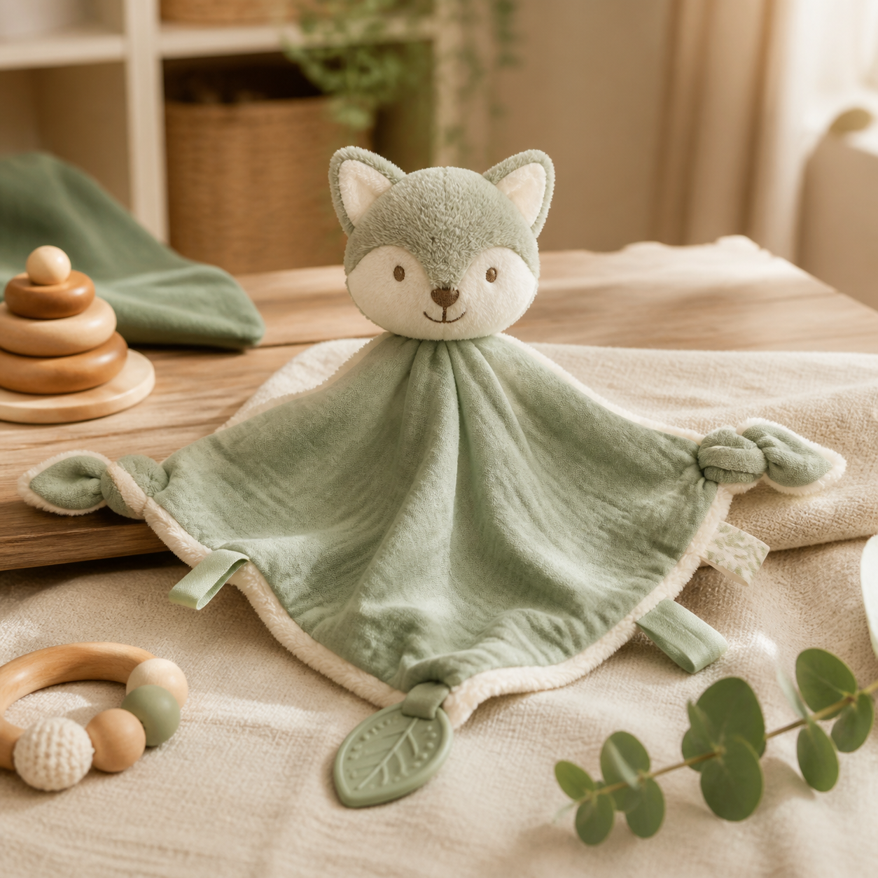 Knuffeldoekje voor kleine ontdekkers · Verjaardag voor een kind