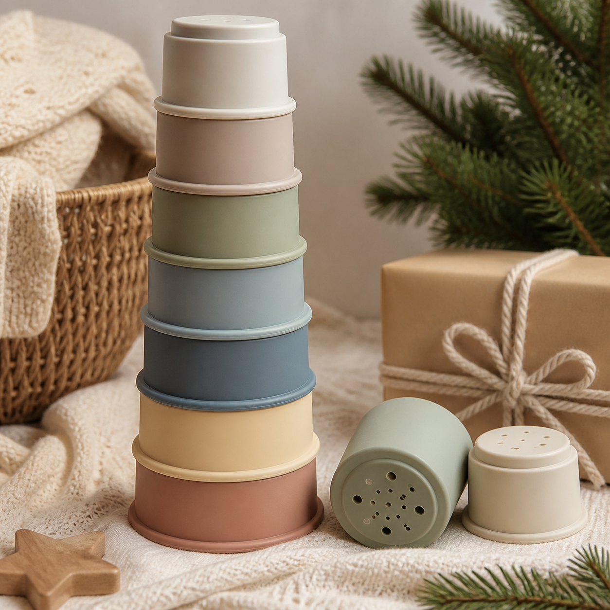 Stapelbekers voor thuis en onderweg · Kerst voor een kind