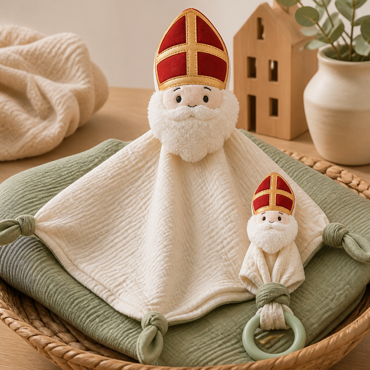Knuffeldoekje voor thuis en onderweg · Sinterklaas voor familie