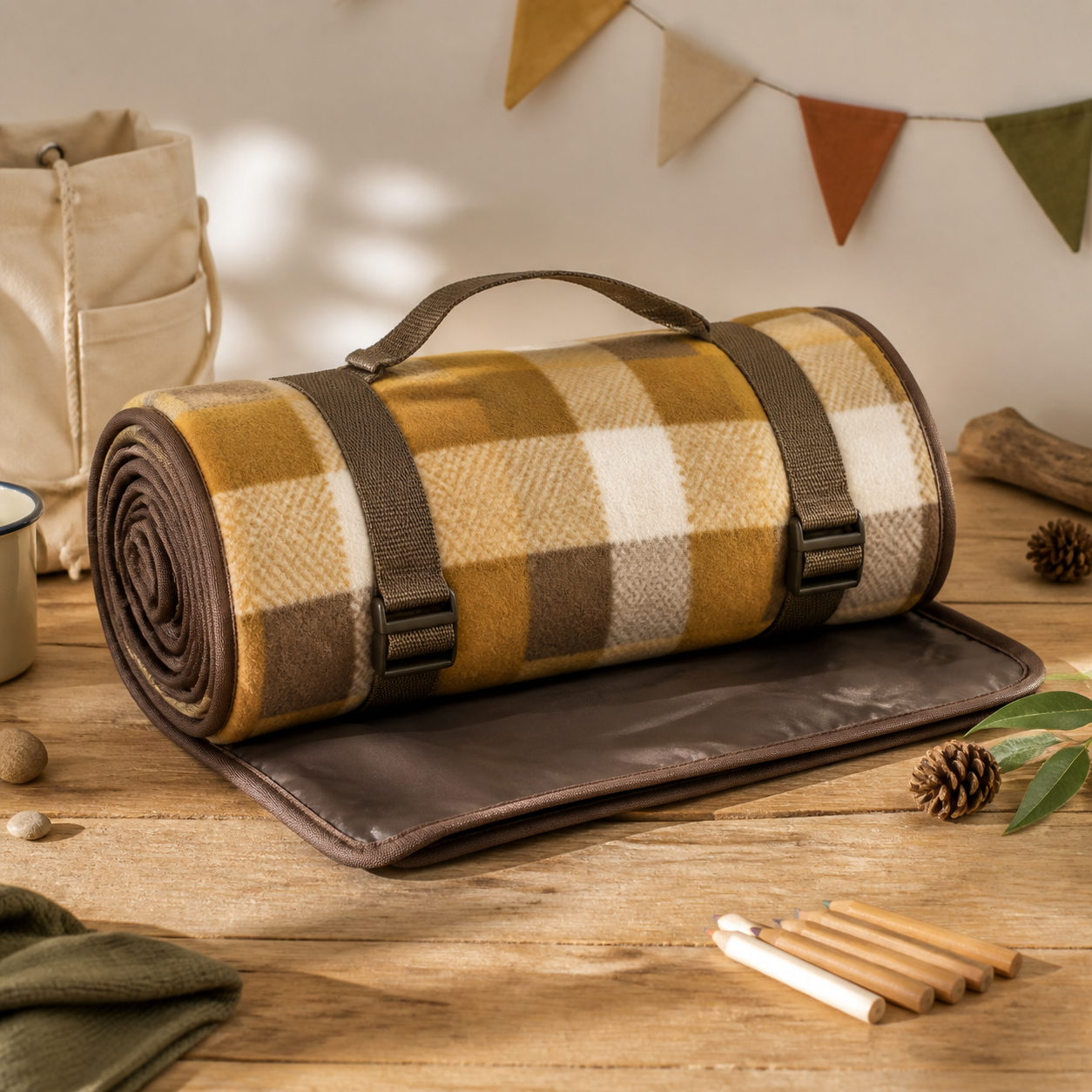 Picknickkleed voor wandelaars en kampeerders · Verjaardag voor een kind