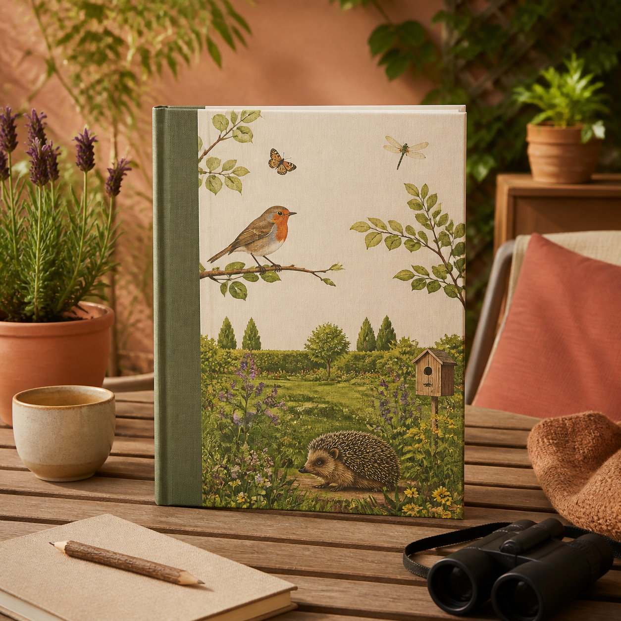 Natuurboek voor tuin en terras · Vaderdag voor een ouder