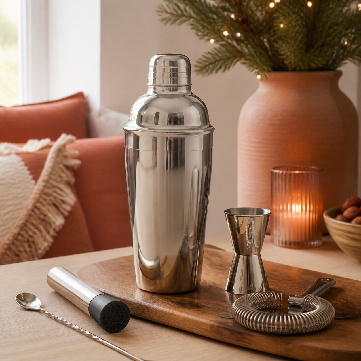 Shaker voor een avond met vrienden · Kerst voor je partner