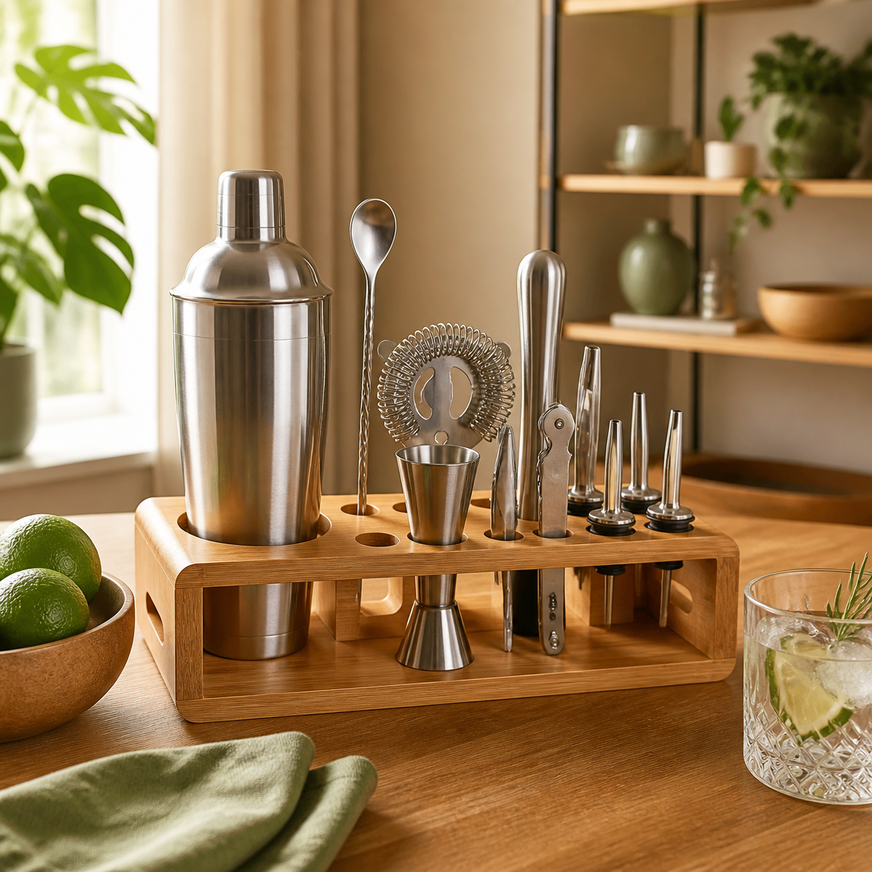 Barset voor de thuisbar · Housewarming voor je partner