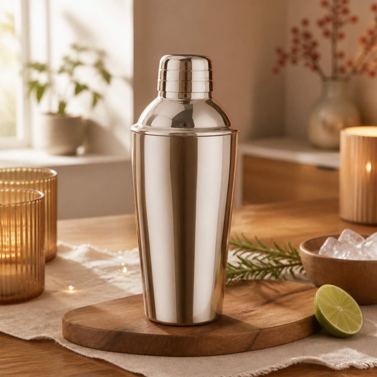 Shaker als feestelijk gastcadeau · Bedankje voor je partner