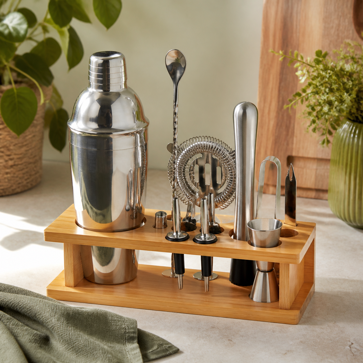 Barset voor de thuisbar · Housewarming voor een vriend
