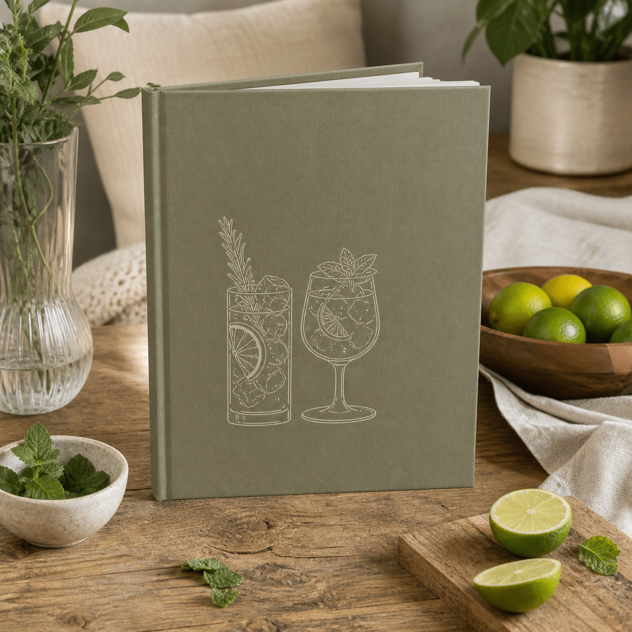Mocktailboek om samen te proeven · Bedankje voor een vriend