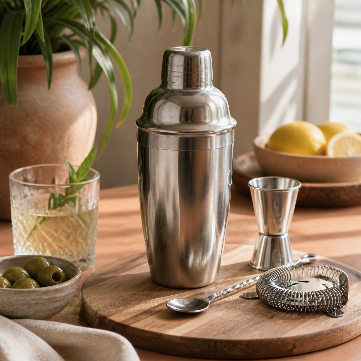Shaker als feestelijk gastcadeau · Bedankje voor een vriend