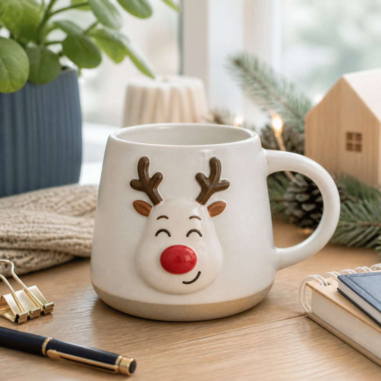Grappige kantoormok voor een lach op kantoor · Kerst voor een kennis