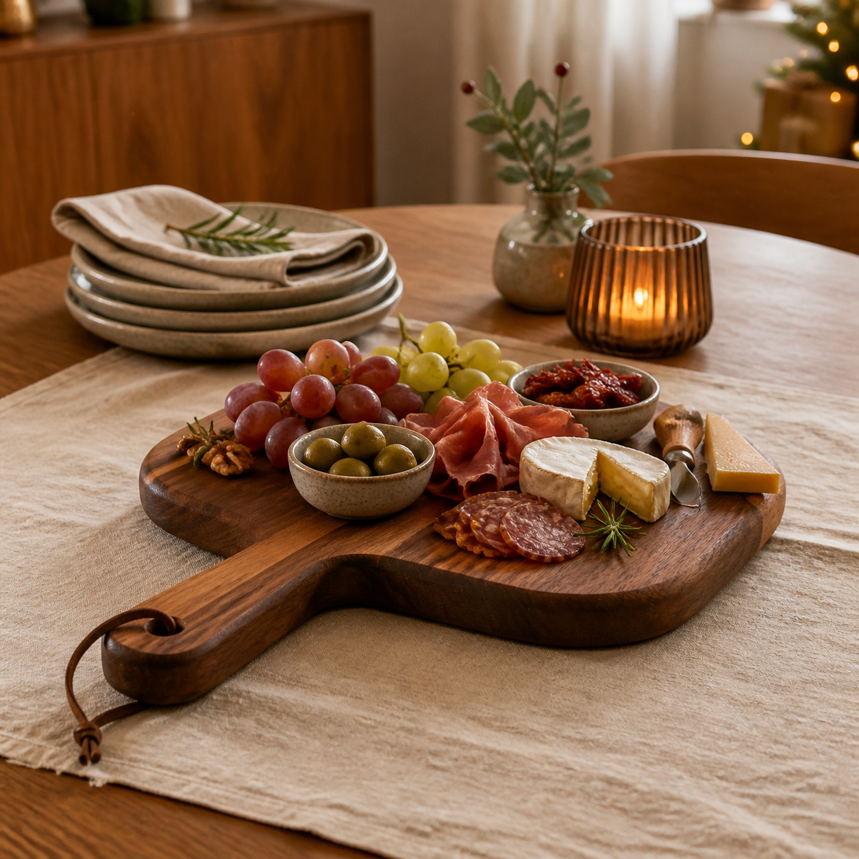 Serveerplank voor gezellige etentjes · Kerst voor een ouder