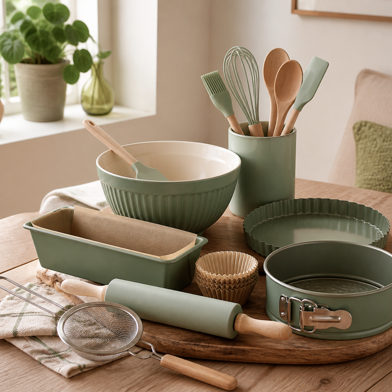Bakset voor bakkers en koks · Housewarming voor een ouder