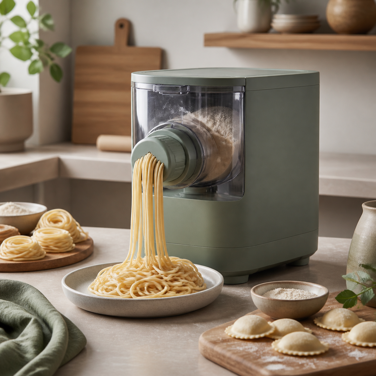 Pastamaker om nieuwe recepten te proberen · Verjaardag voor je partner