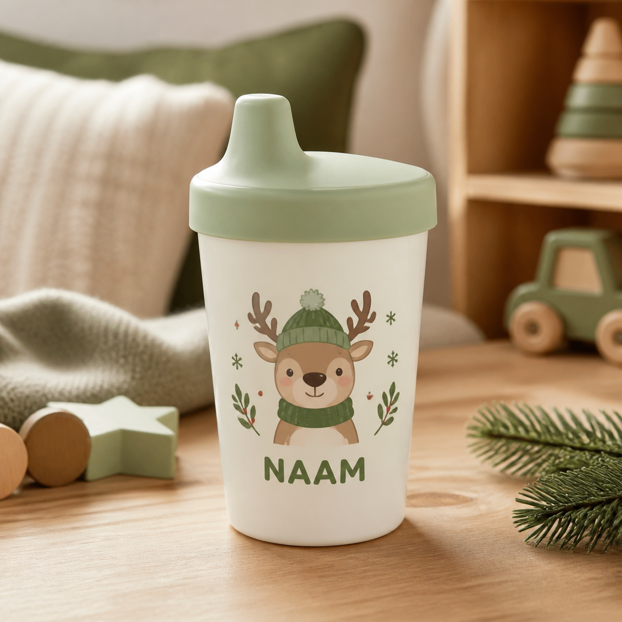 Drinkbeker met een persoonlijke opdruk · Kerst voor een kind