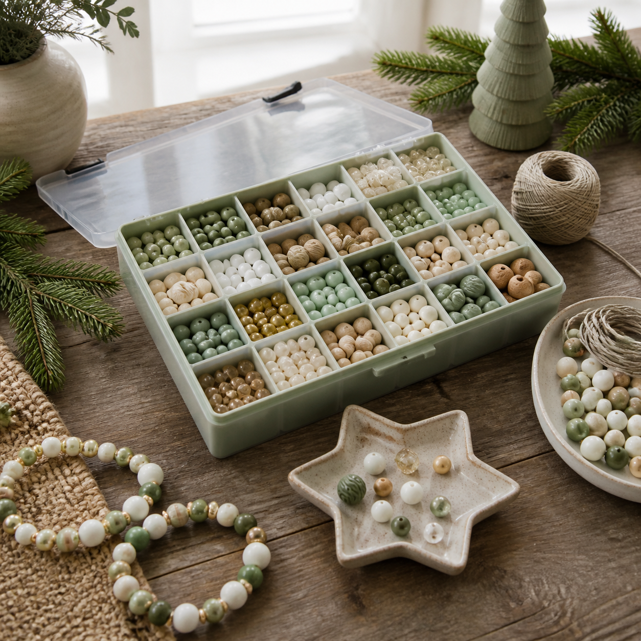 Kralenset voor creatieve middagen · Kerst voor familie