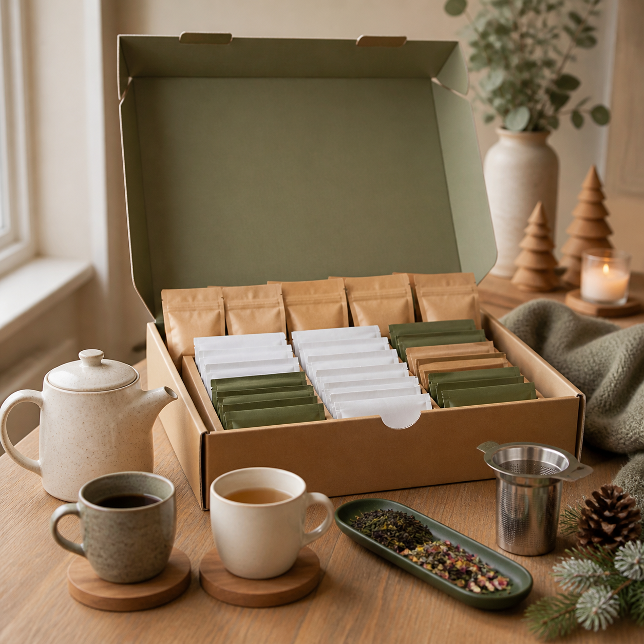 Proeverij om nieuwe smaken te ontdekken · Kerst voor een ouder