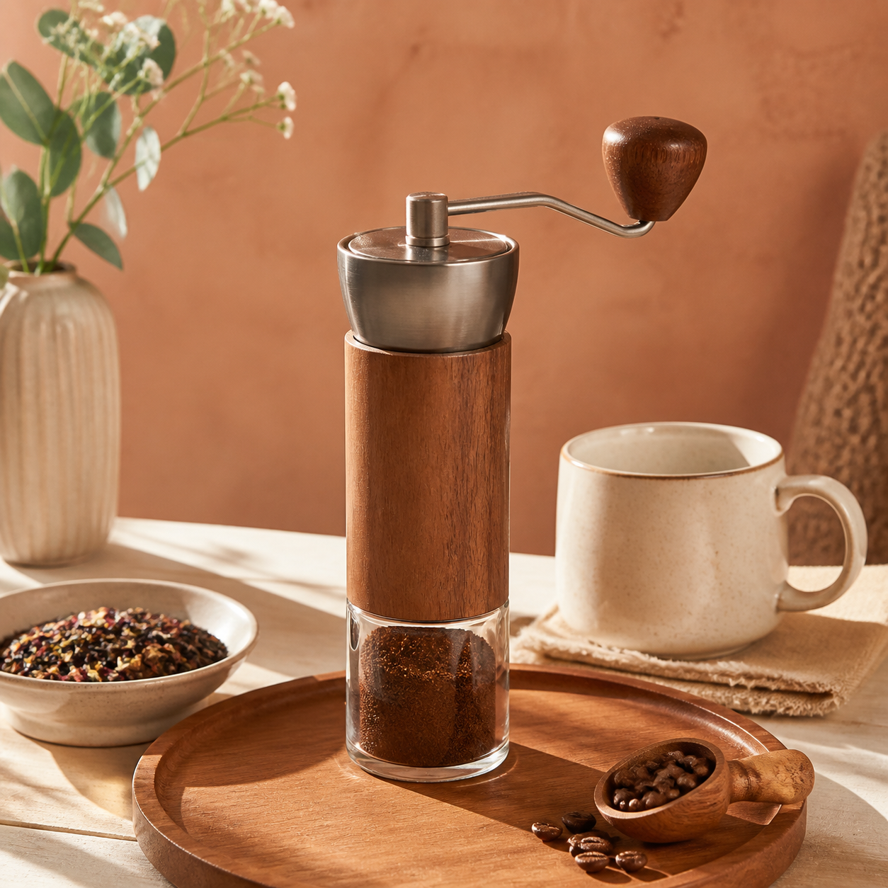 Koffiemolen om nieuwe smaken te ontdekken · Kerst voor een ouder