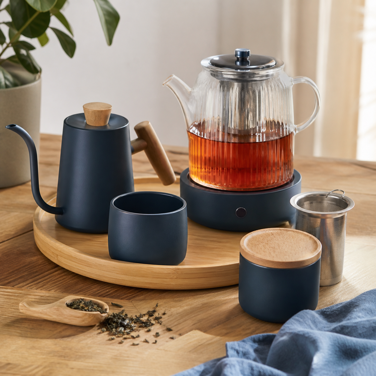 Theeset voor thuisbarista's · Zomaar voor je partner
