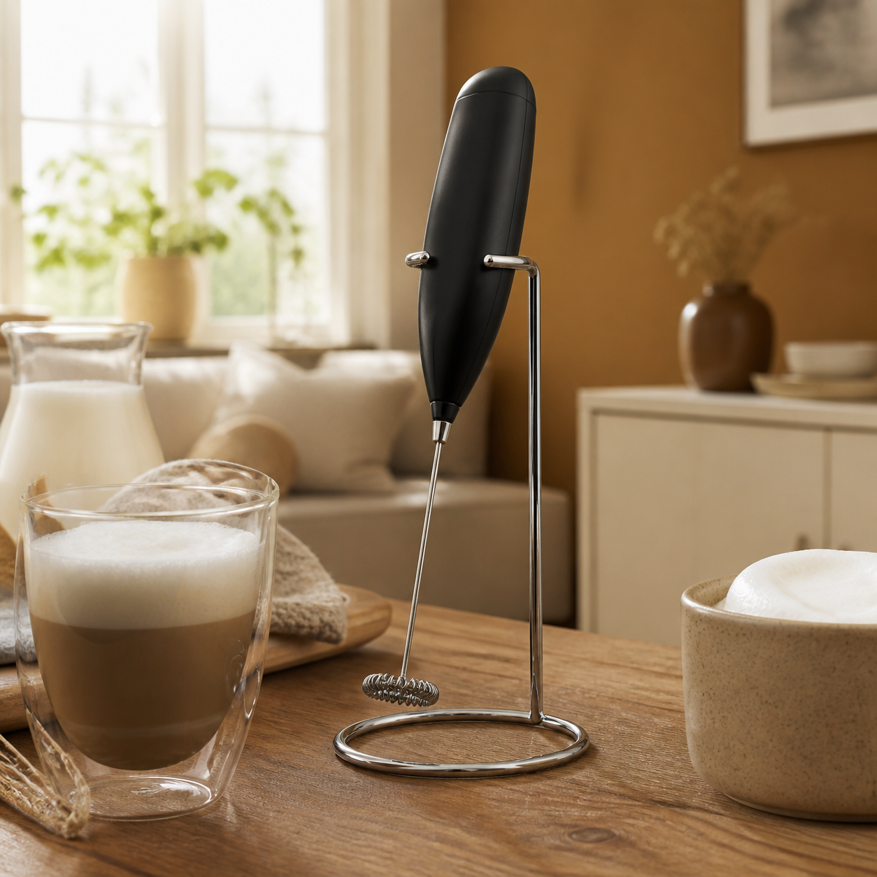 Melkopschuimer om nieuwe smaken te ontdekken · Zomaar voor je partner