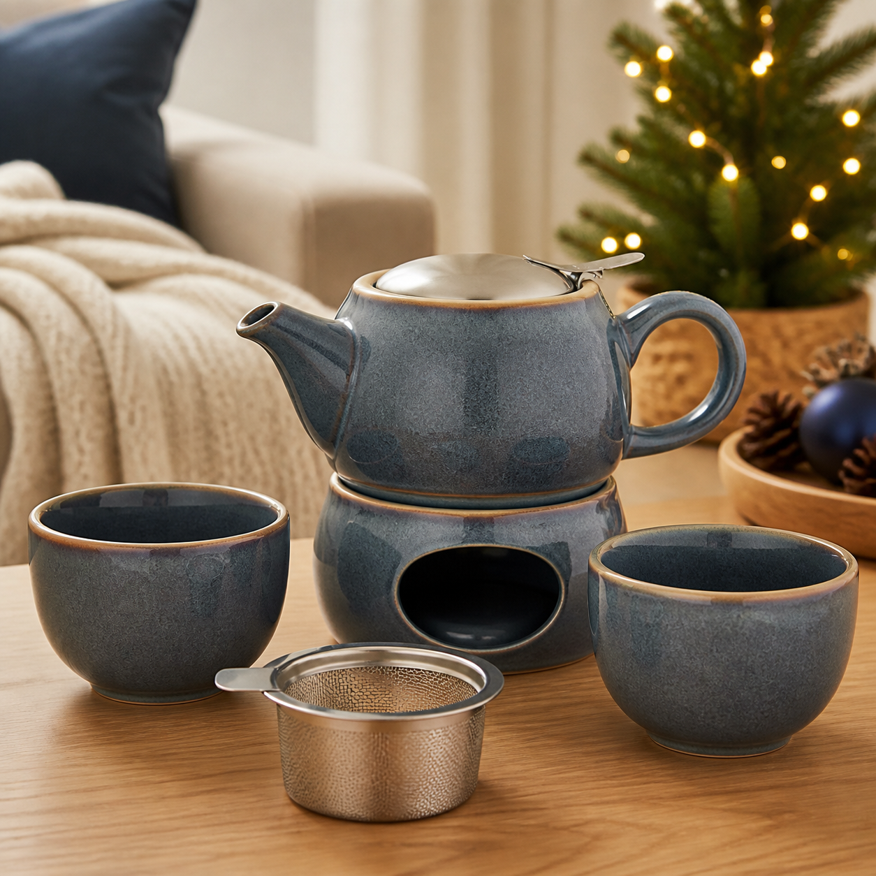 Theeset voor dagelijkse theemomenten · Kerst voor je partner