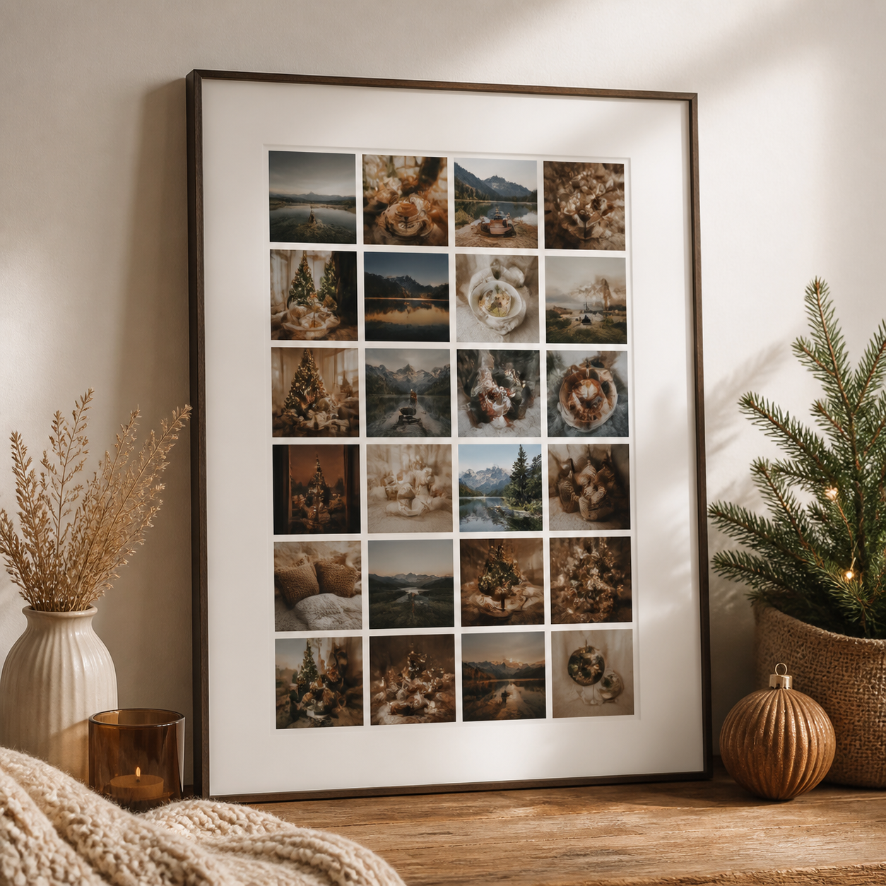 Poster voor een dierbaar moment · Kerst voor je partner