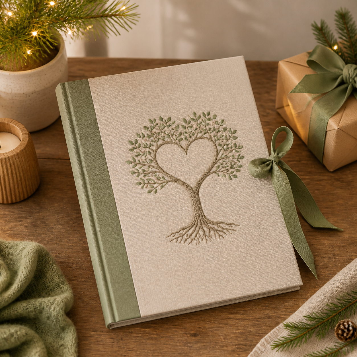 Herinneringsboek om een band te vieren · Kerst voor een ouder