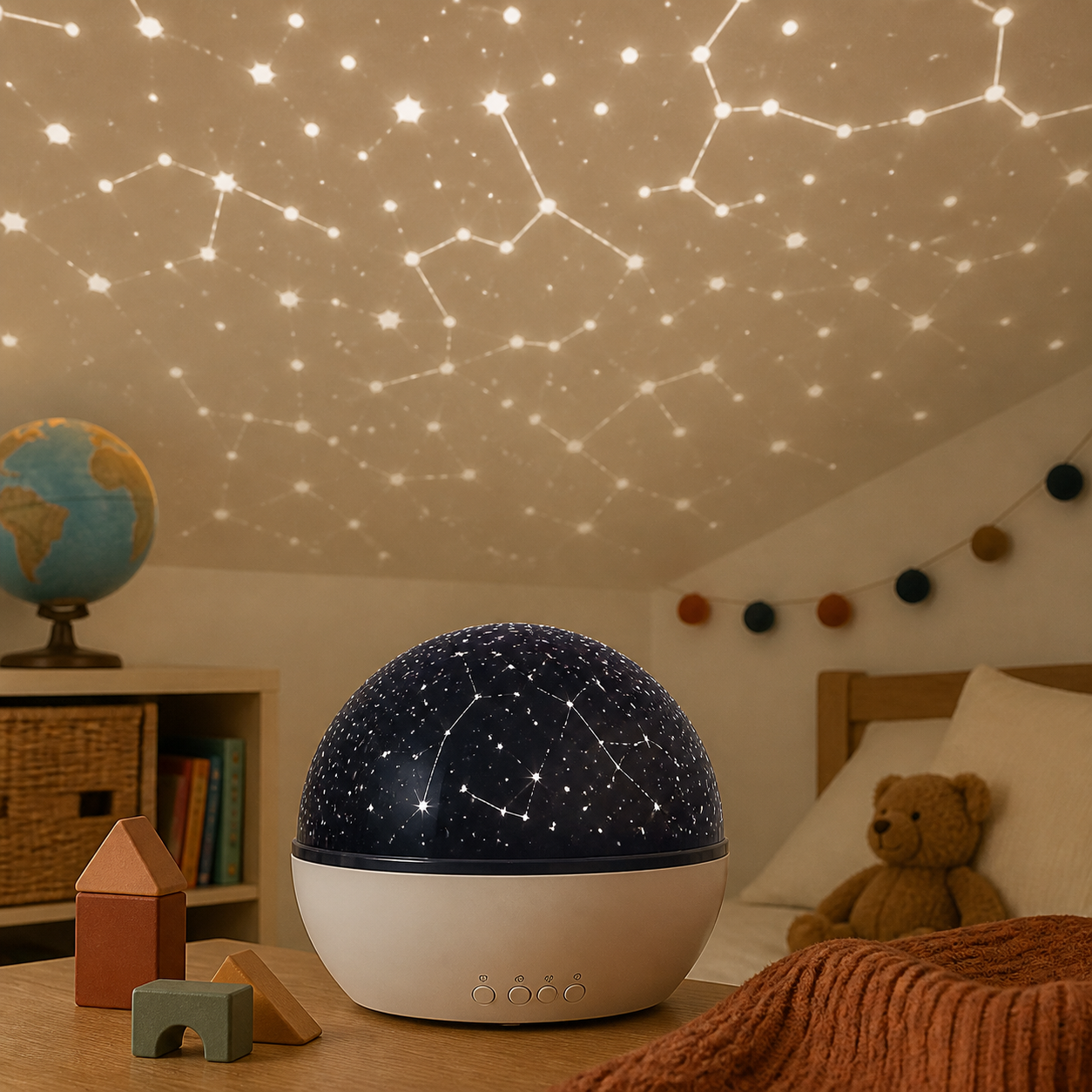 Sterrenkaart voor een kamer vol sterren · Sinterklaas voor een kind