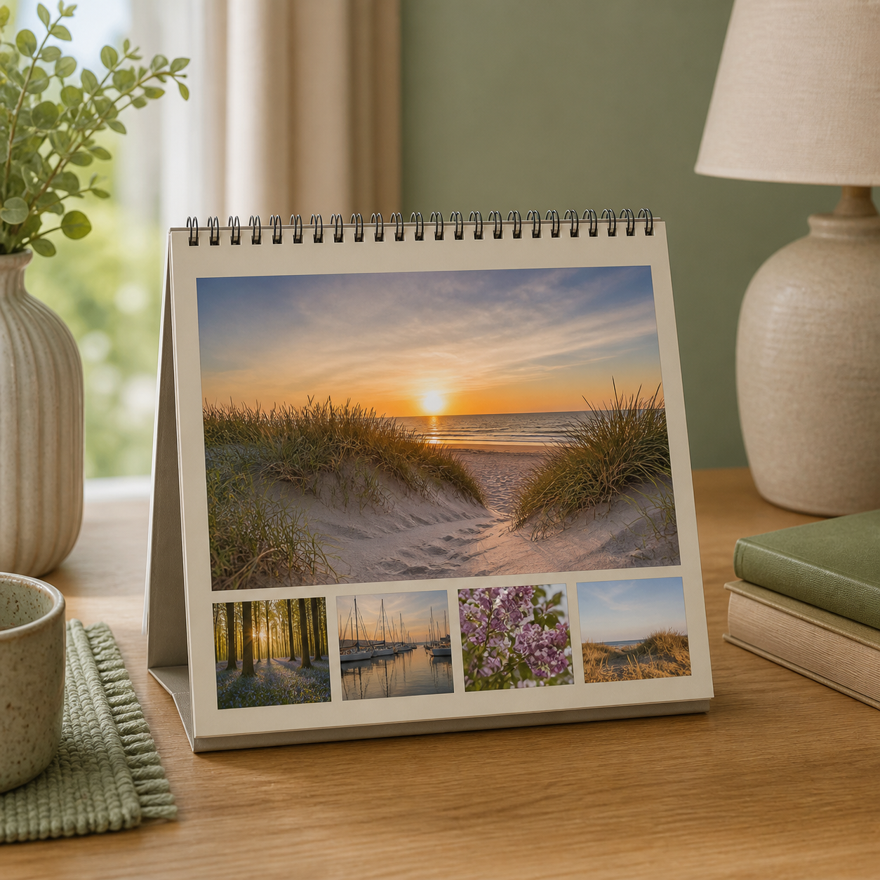 Fotokalender om herinneringen dichtbij te houden · Vaderdag voor familie