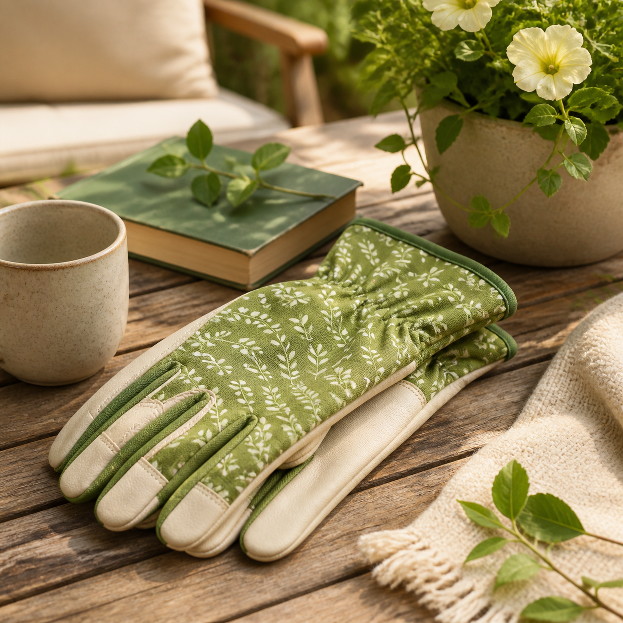 Tuinhandschoenen voor ontspannen middagen · Vaderdag voor familie