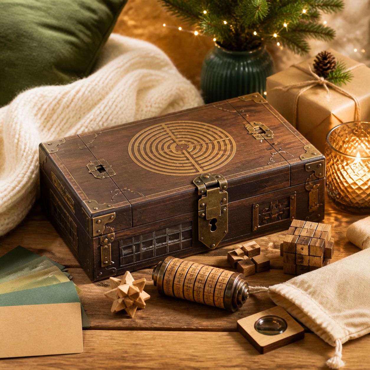 Escape spel voor fanatieke puzzelaars · Kerst voor je partner