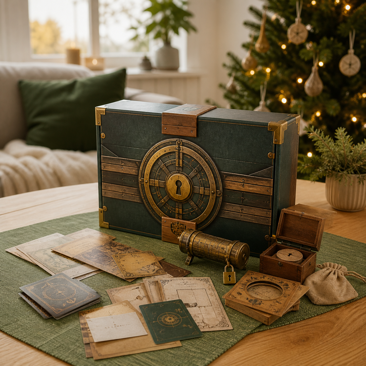 Escape spel voor een gezellige spelavond · Kerst voor een vriend