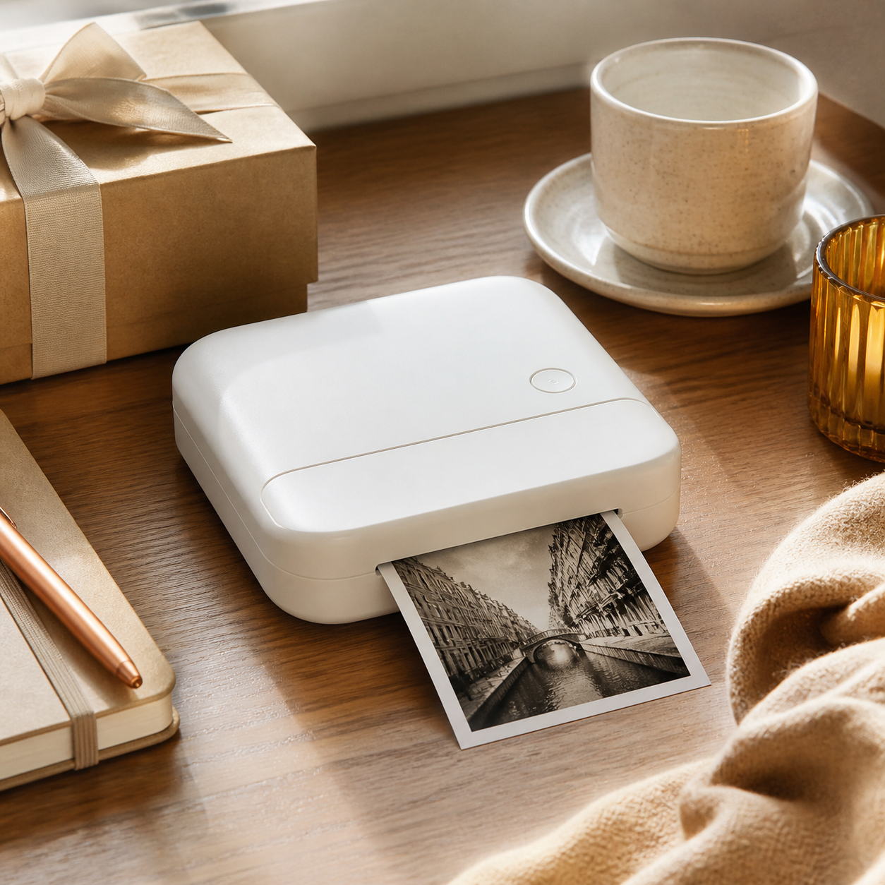 Miniprinter voor een opgeruimd bureau · Sinterklaas voor je partner