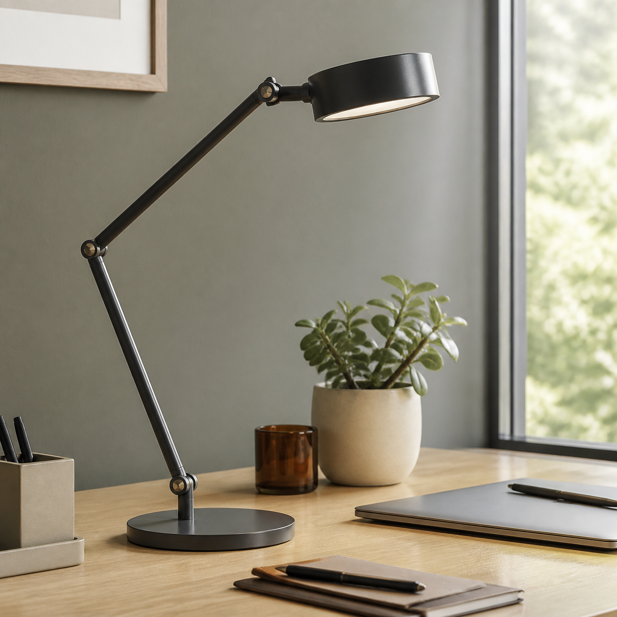 Desktoplamp voor een opgeruimd bureau · Vaderdag voor je partner