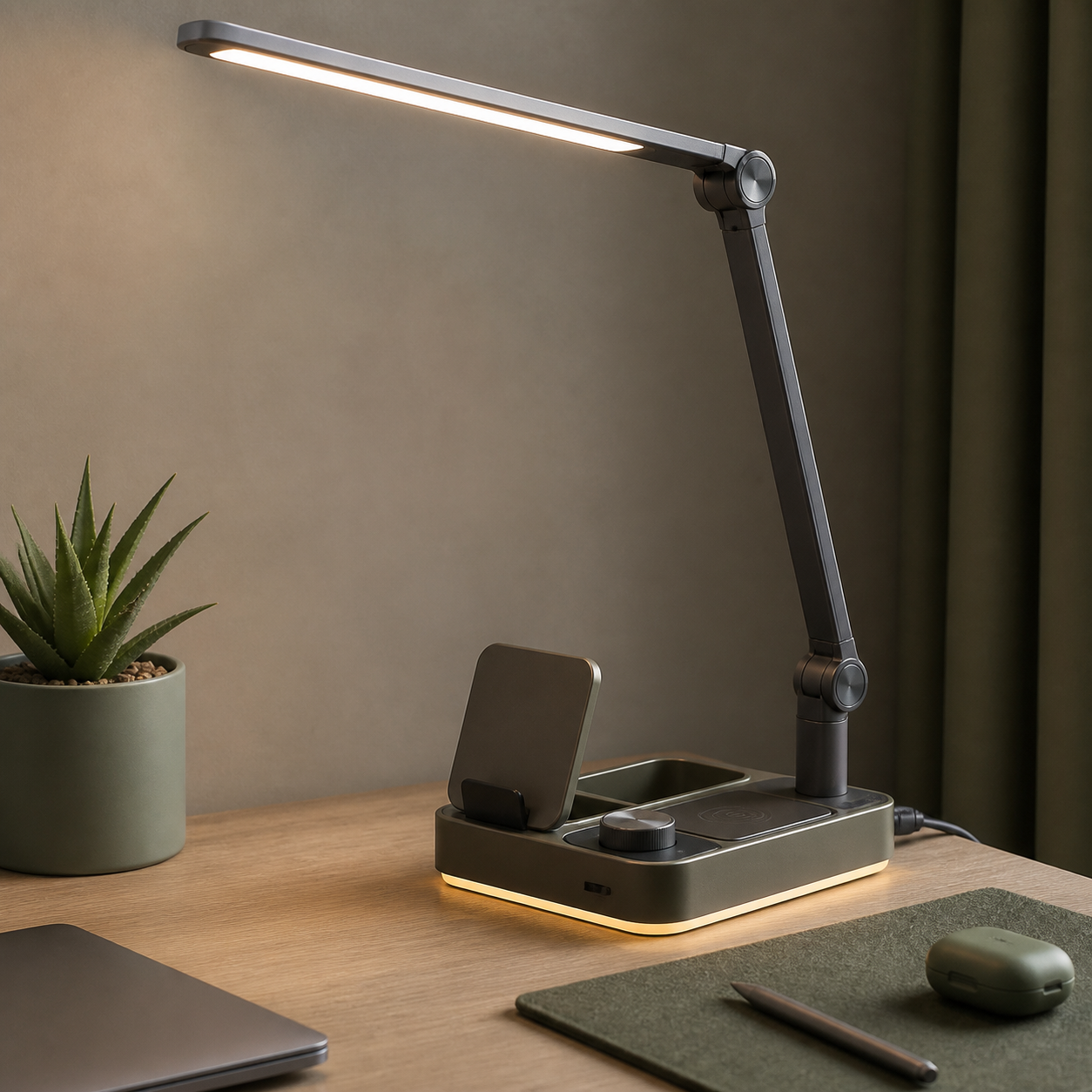 Desktoplamp voor creatieve techfans · Vaderdag voor je partner