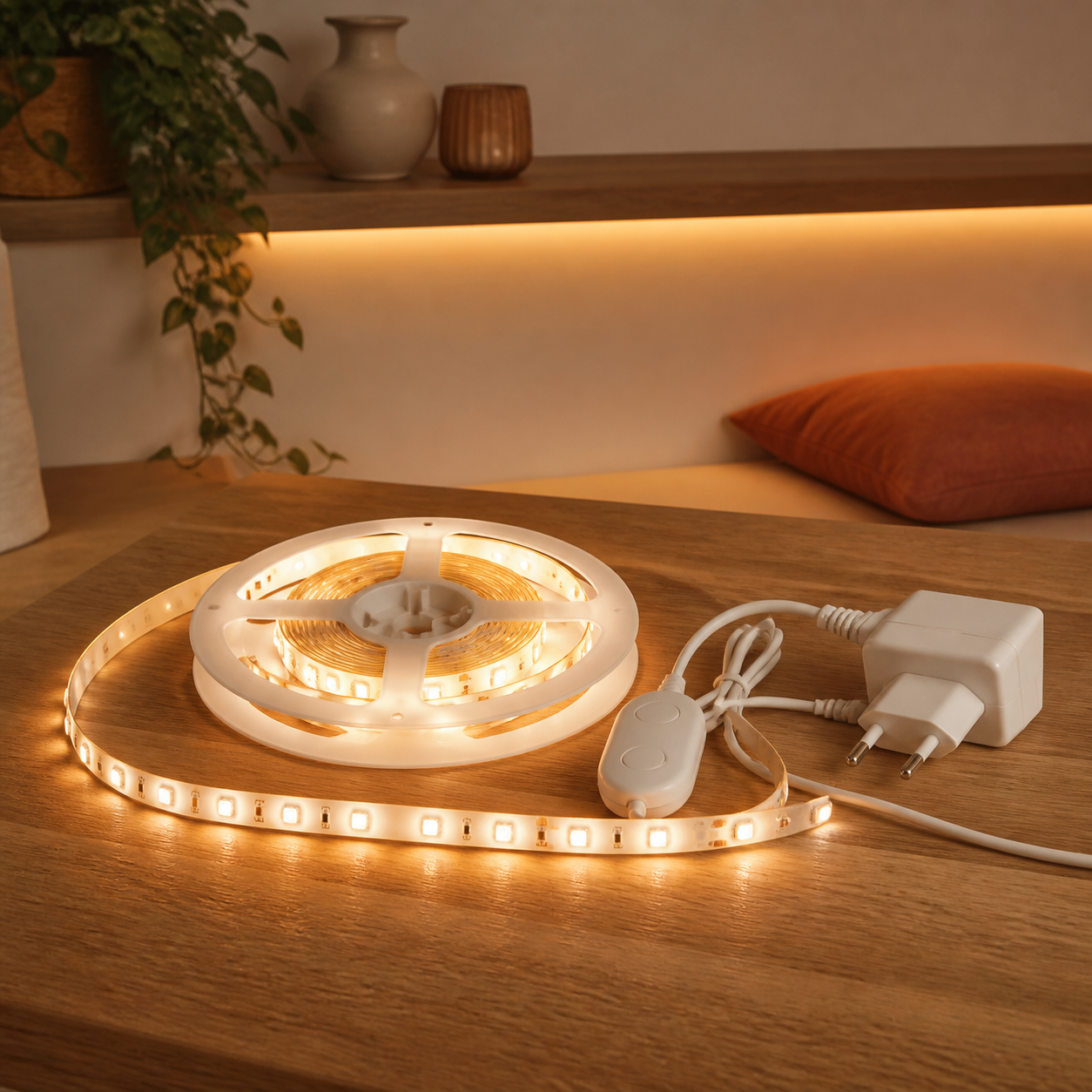 Ledstrip als handige verrassing · Zomaar voor je partner