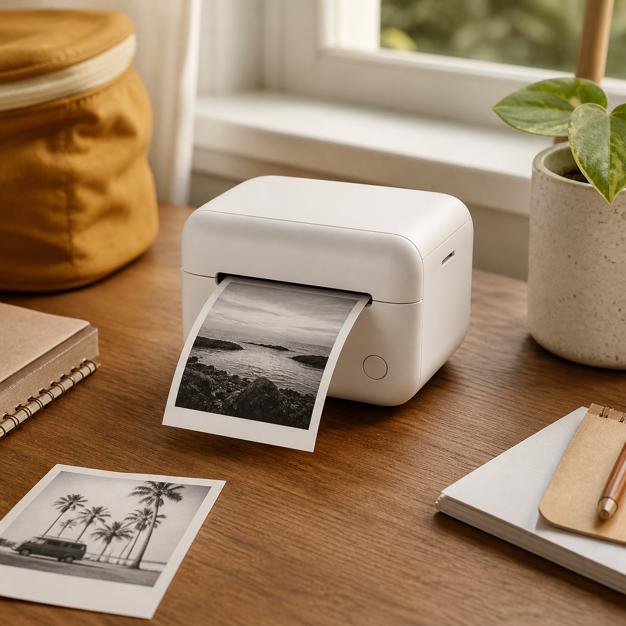 Miniprinter voor slimme dagelijkse hulp · Verjaardag voor een vriend
