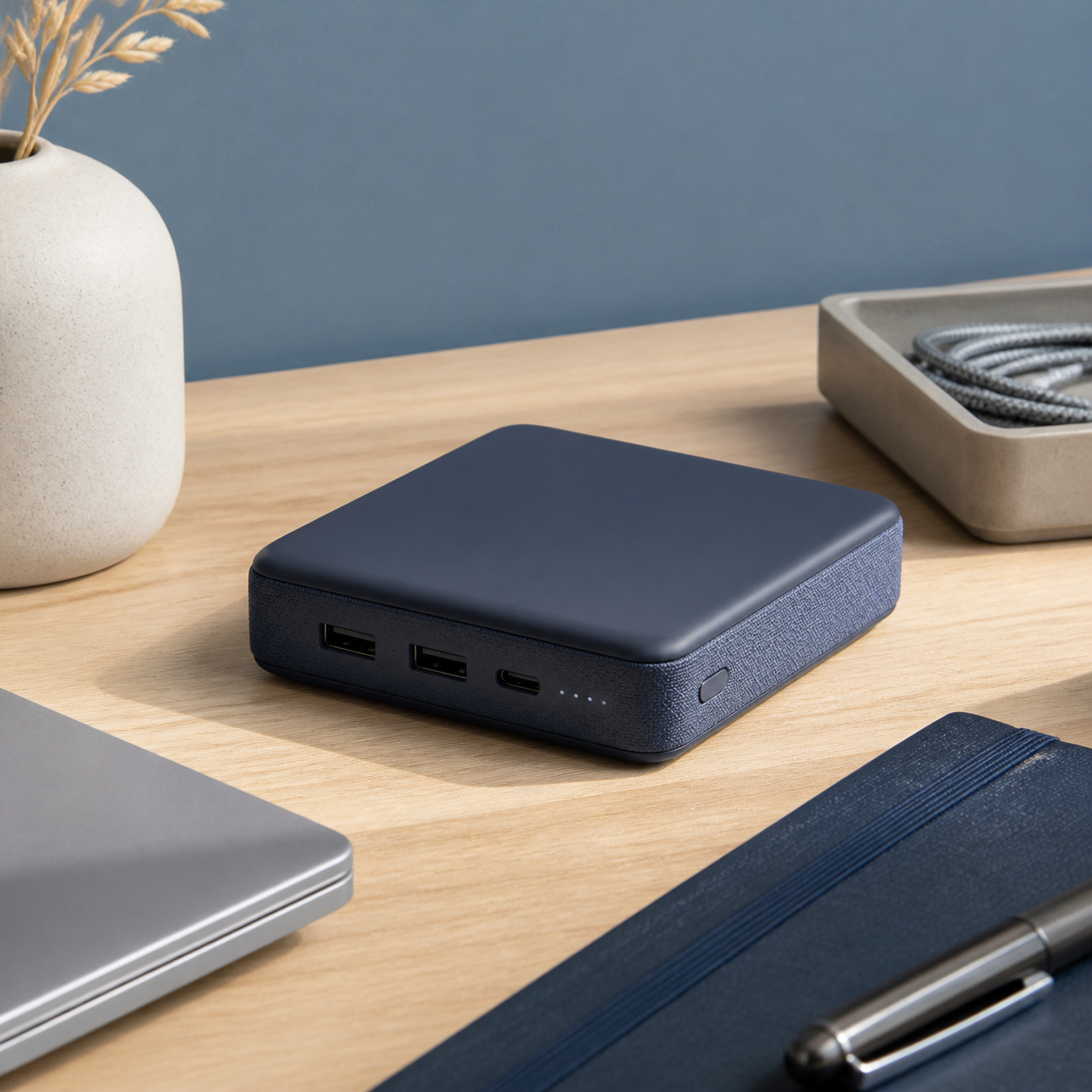 Powerbank voor een opgeruimd bureau · Sinterklaas voor een vriend