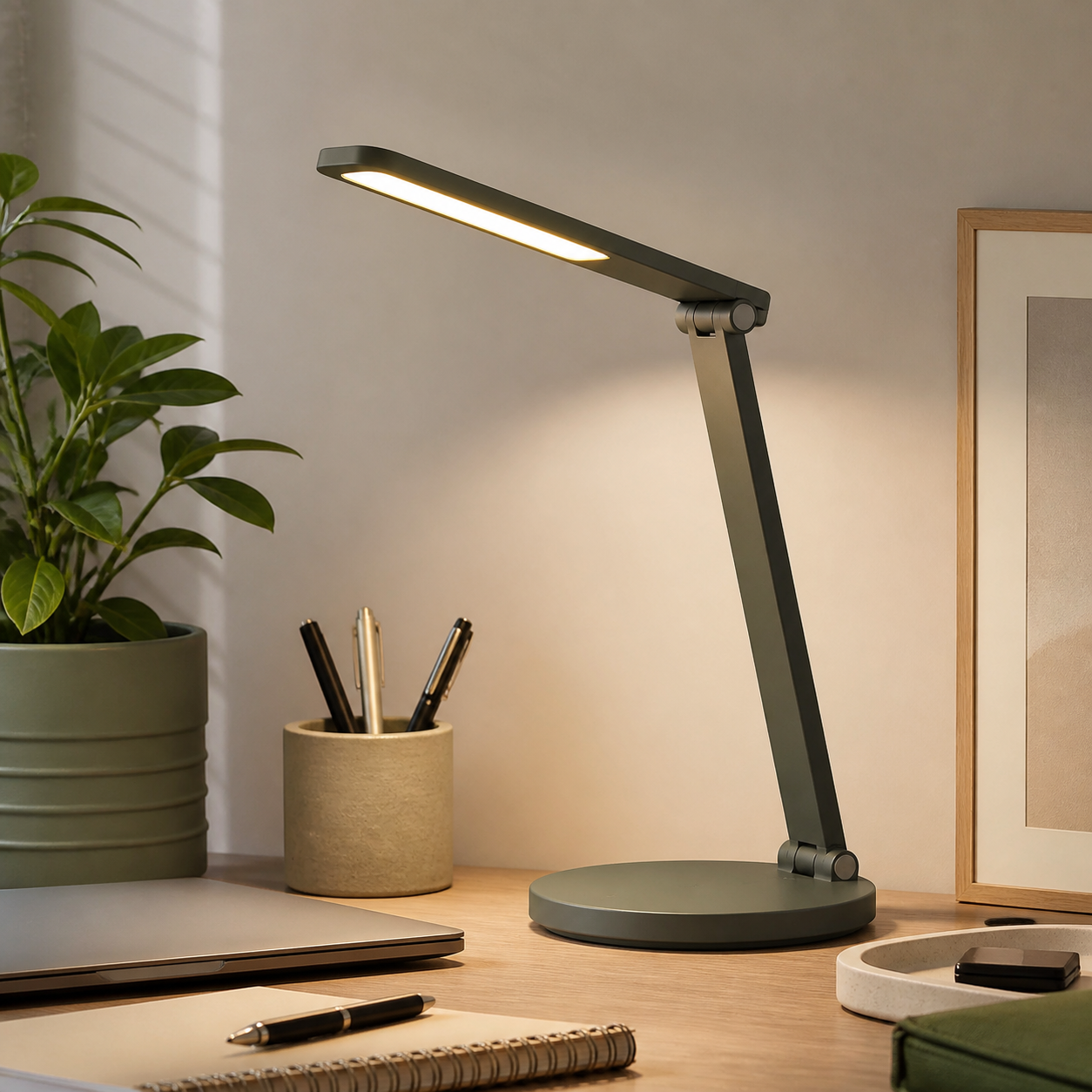 Desktoplamp voor een opgeruimd bureau · Vaderdag voor een vriend