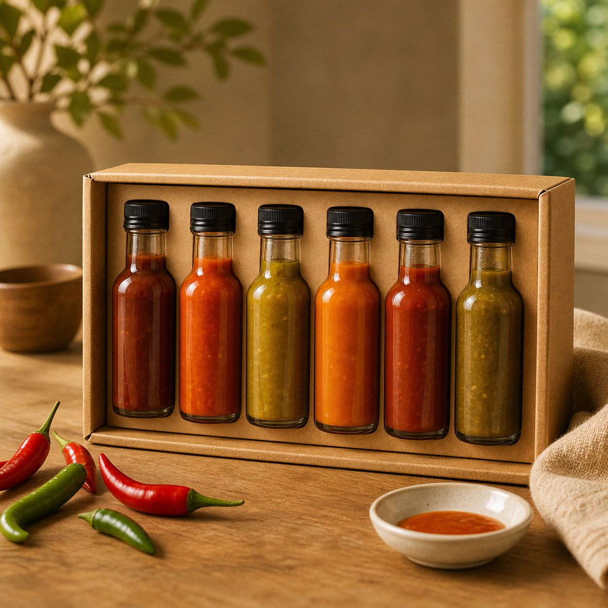 Hot sauce proeverij