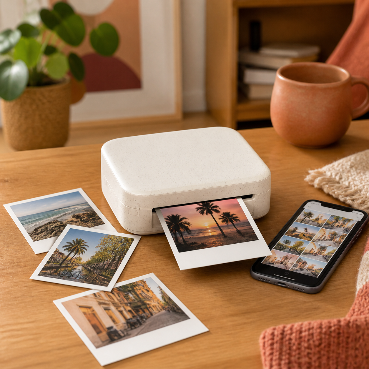 Mini fotoprinter voor je telefoon