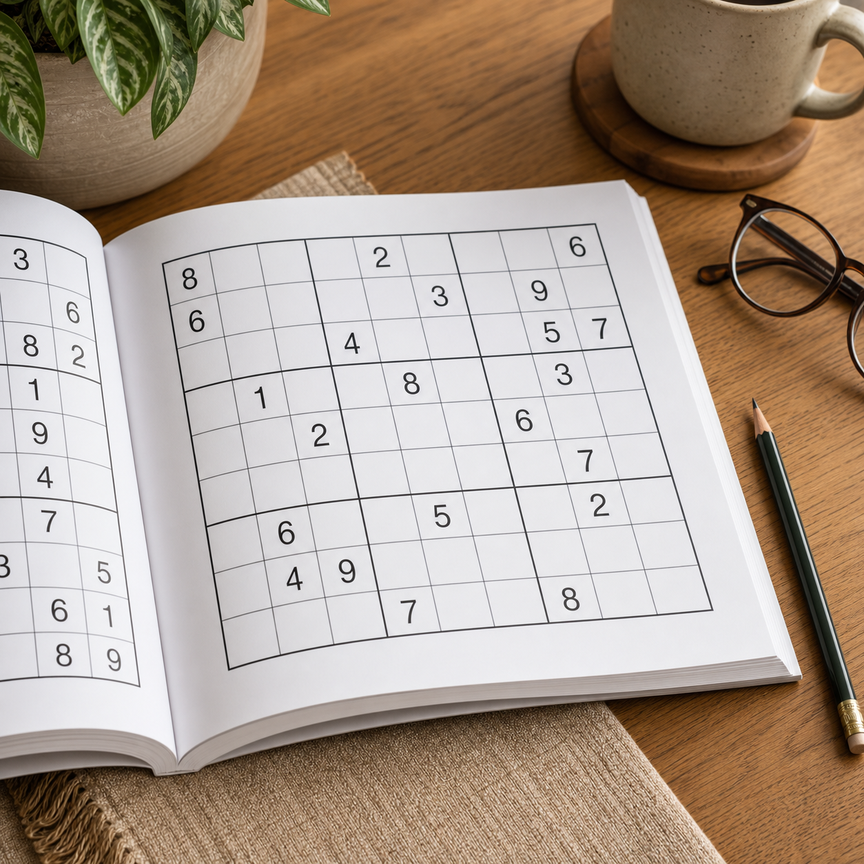 Puzzelboek voor rustige leesmomenten · Verjaardag voor een ouder