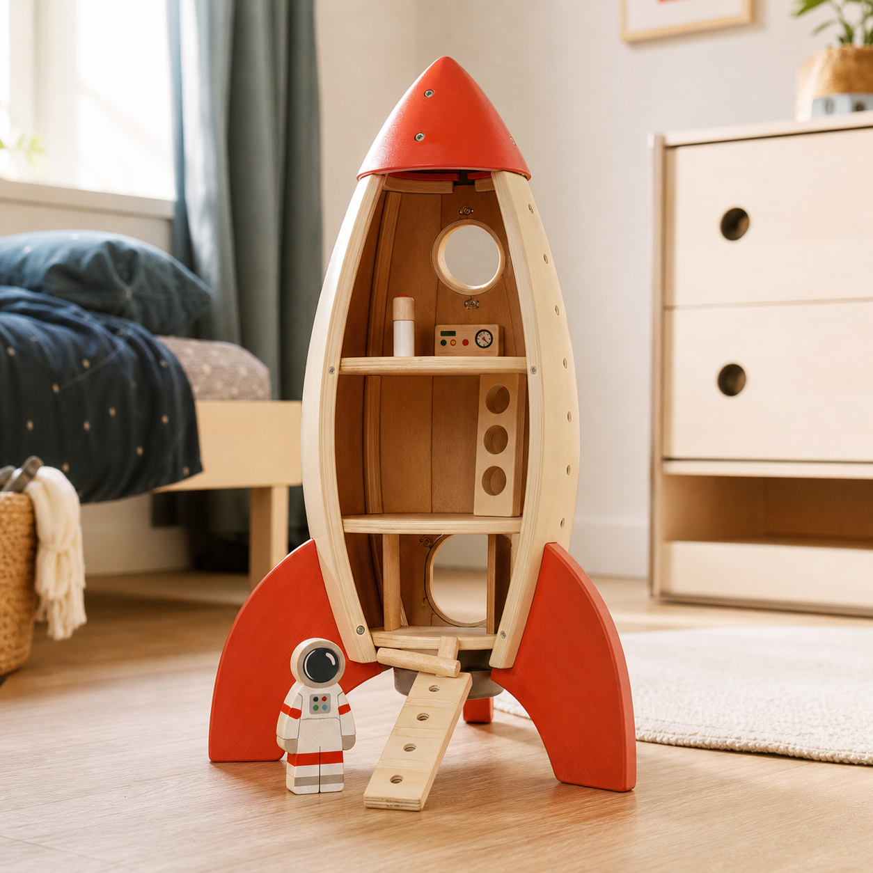 Raket voor nieuwsgierige kinderen · Kerst voor een kind