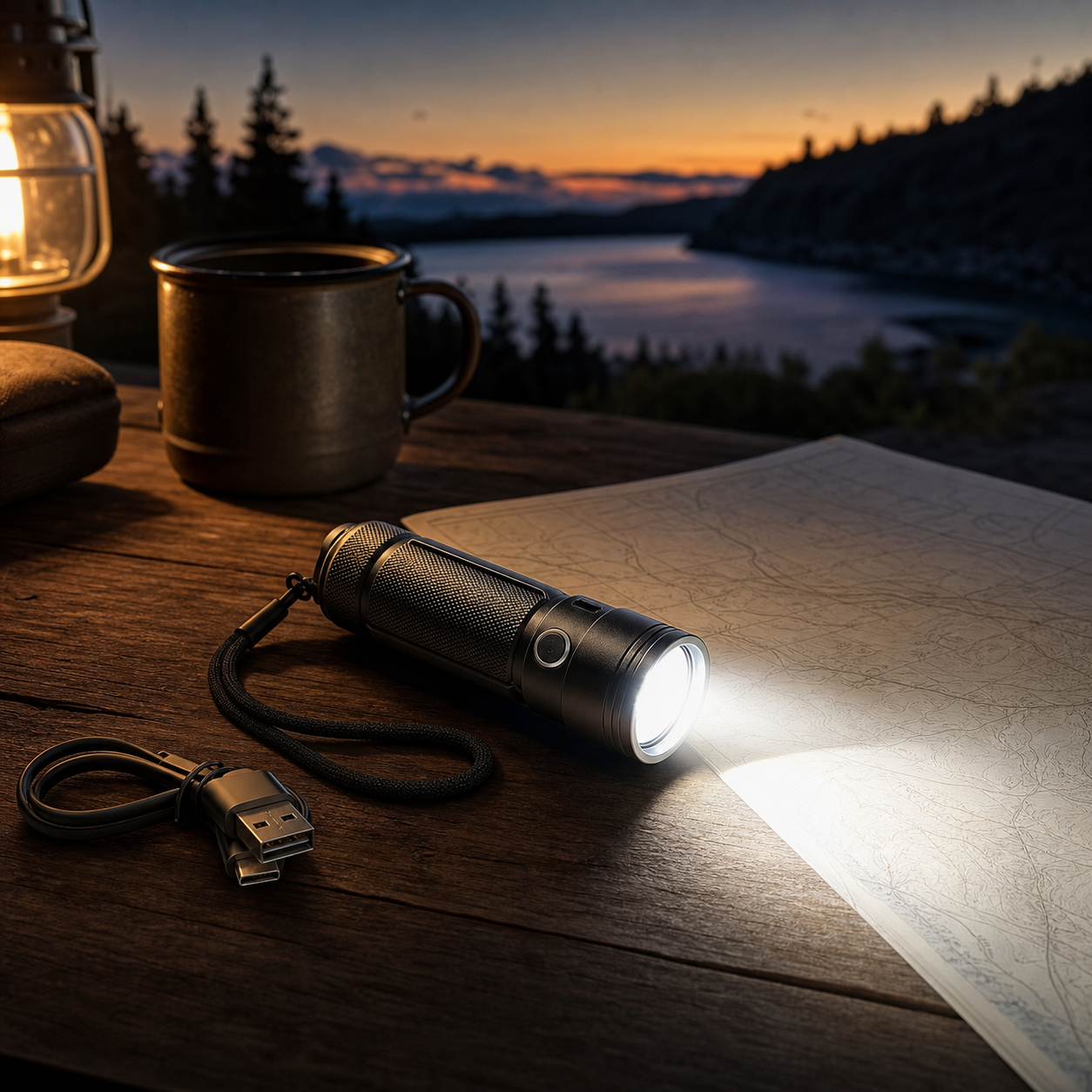 Zaklamp voor tuin en terras · Vaderdag voor een ouder